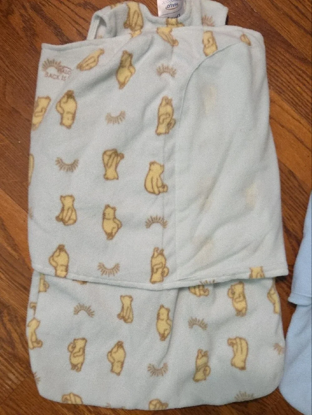 Halo Kids Sleep Sacks Set Light Blue Pale Blue Yellow Bear Print (2) 0 To 3m